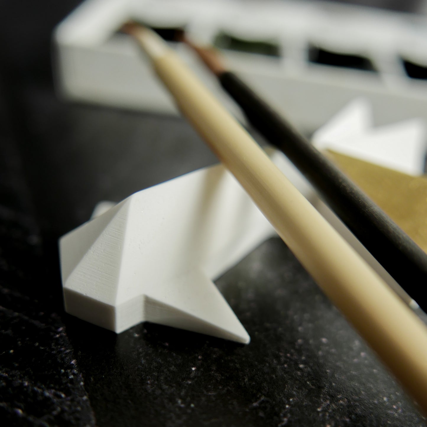 Origami Harmony Incense holder/ brush rest